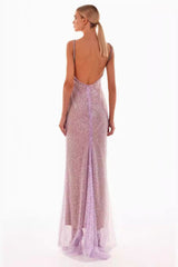 Artemesia Sequin Backless Maxi Dress | Dress In Beauty