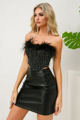 'New Flame' Embellished Corset Top