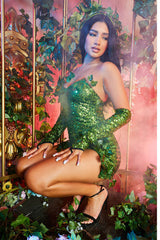 Sequin Poison Ivy Costume