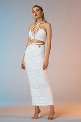 Kaitlyn Halter Maxi Dress