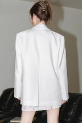 In Bloom Floral-appliqué Blazer
