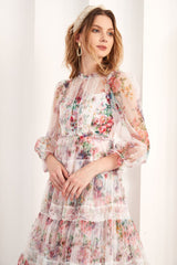 Floral Wonder Midi Dress | Dress In Beauty