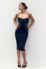 Scarlette Black Mesh Dress