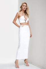 Kaitlyn Halter Maxi Dress