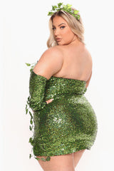 Sequin Poison Ivy Costume