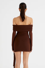 Yasmin Off Shoulder Mini Dress