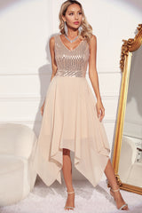 High Low Hem Bridesmaid Dress