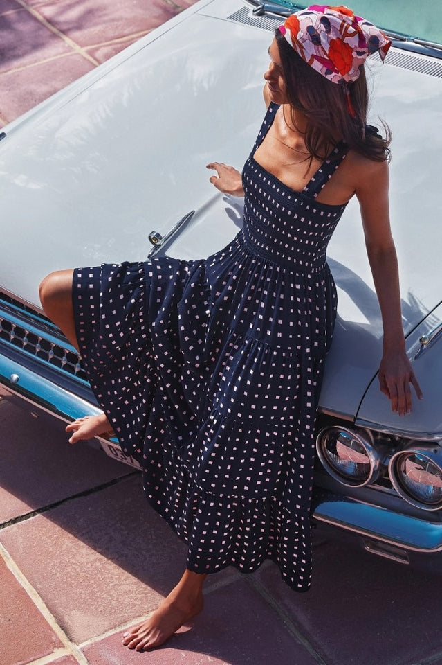 Katie Smocked Maxi Dress | Dress In Beauty