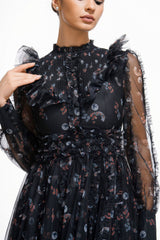 Beryl Floral Long Sleeve Dress