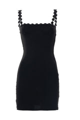 Tayna Black Mini Dress | Dress In Beauty