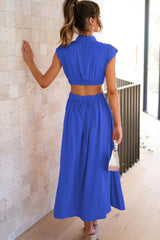 Cutout Waist Midi Dress | Dress In Beauty