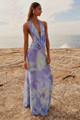 Elysia Chiffon Maxi Dress