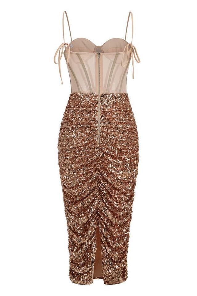 Layla Sequin Corset Dress | Dress In Beauty