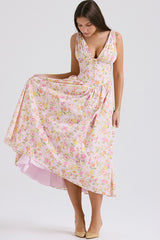 Emmelina Cotton Belted Sundress | Dress In Beauty