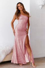 Riley Sequin Slit Maxi Dress | Dress In Beauty