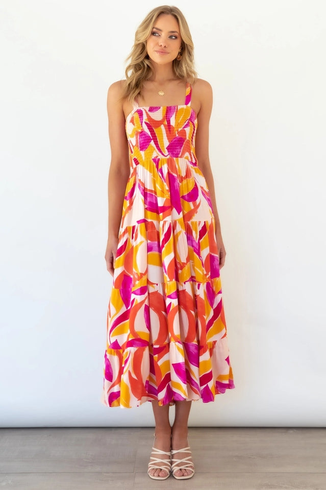 Savannah Smocked Maxi Dress | Dress In Beauty