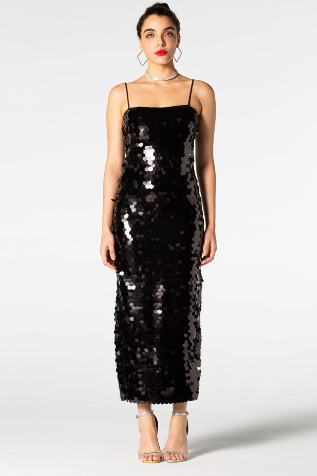 Zola Strappy Sequin Maxi Dress | Dress In Beauty