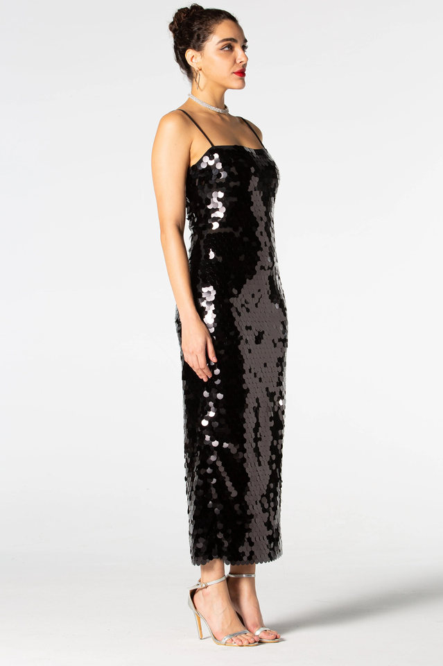 Zola Strappy Sequin Maxi Dress | Dress In Beauty