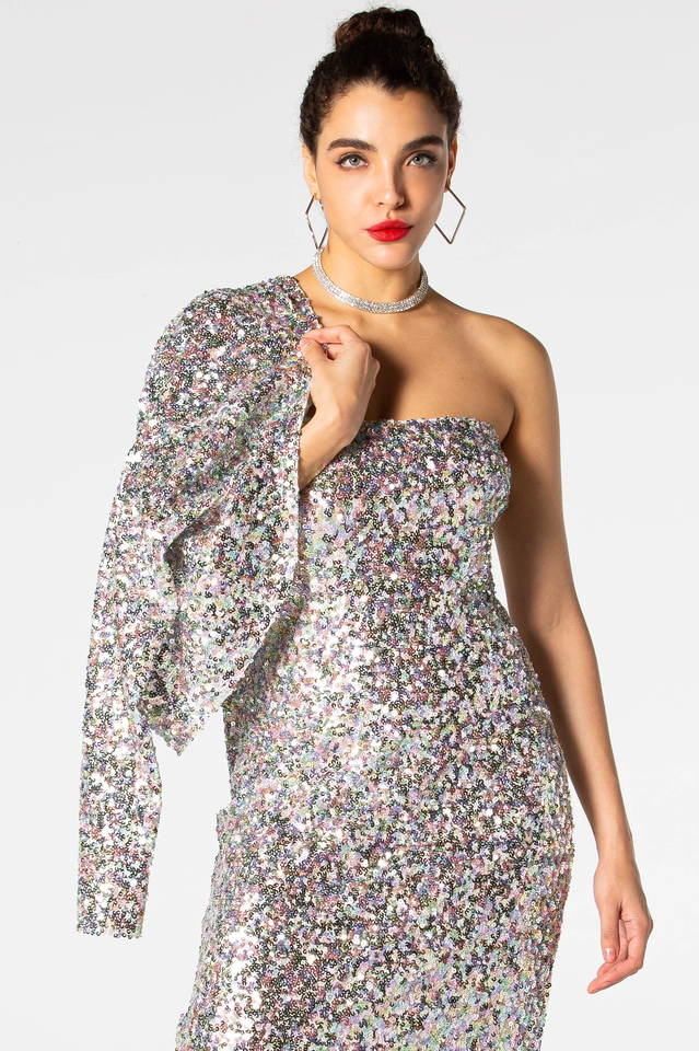 Luella Two Piece Sequin Dress | Dress In Beauty