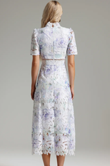 Oslo Floral Cut Out Maxi Dress